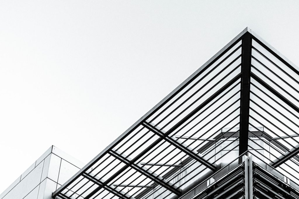 black metal frame under white sky during daytime
